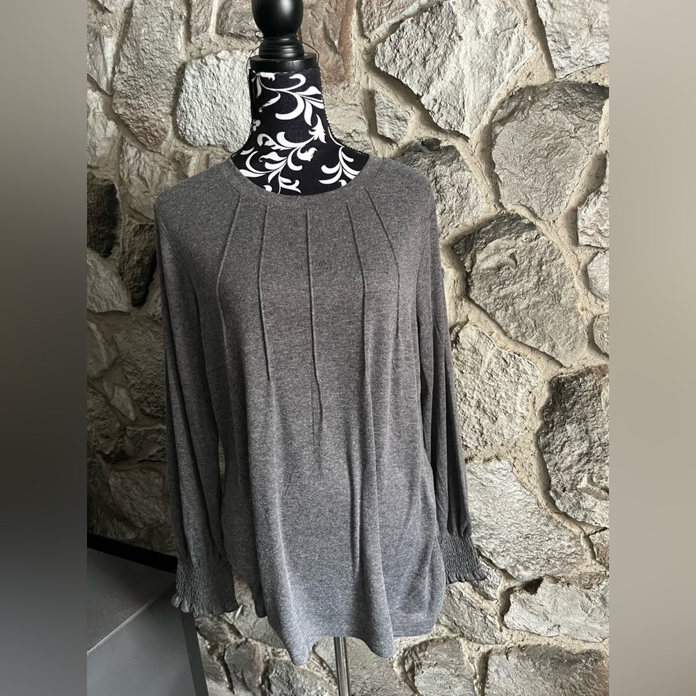 NWT Ofeefan Gray Long Sleeve Shirt XL